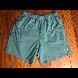 Discontinued 7” Gymshark Light Blue Arrival Shorts